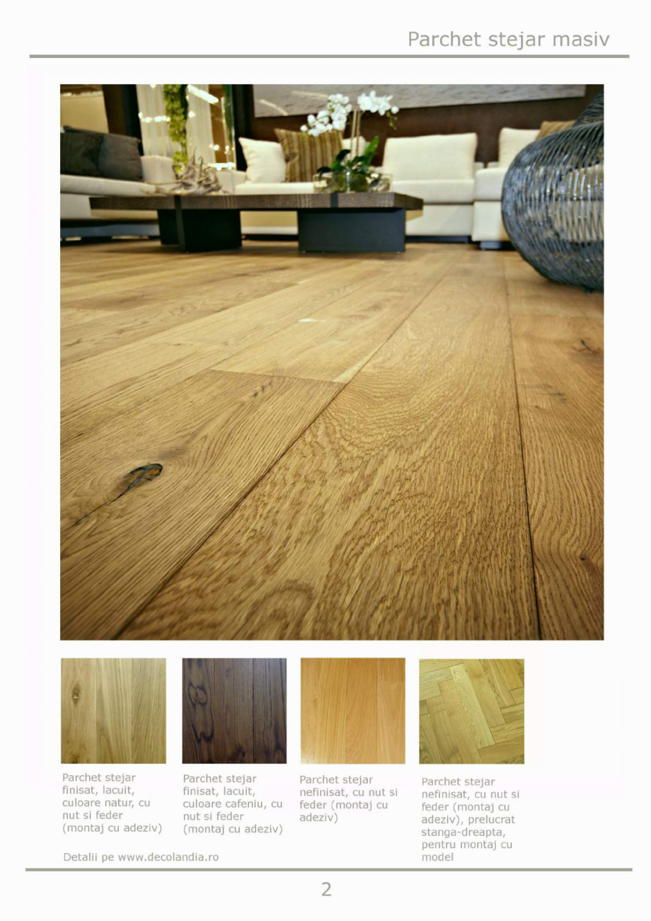 Pagina 4-Decolandia - Parchet, ambient..stil  Catalog, brosura Romana 