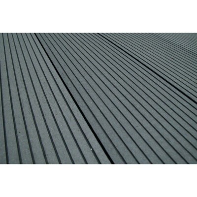 Decolandia Pardoseala exterior compozit (deck WPC) culoare gri D-GRWPC 2900x150x25 mm - Deck compozit pentru placari