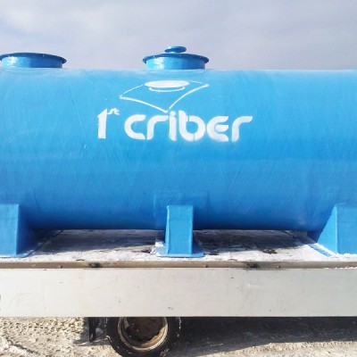 CRIBER Cisterne eliptice - Rezervoare subterane si supraterane din fibra de sticla CRIBER