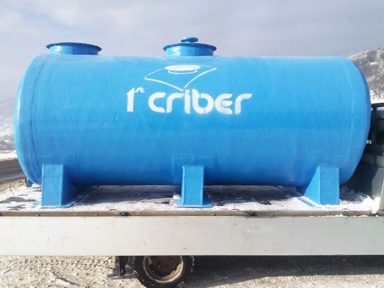 CRIBER Cisterne eliptice - Rezervoare subterane si supraterane din fibra de sticla CRIBER