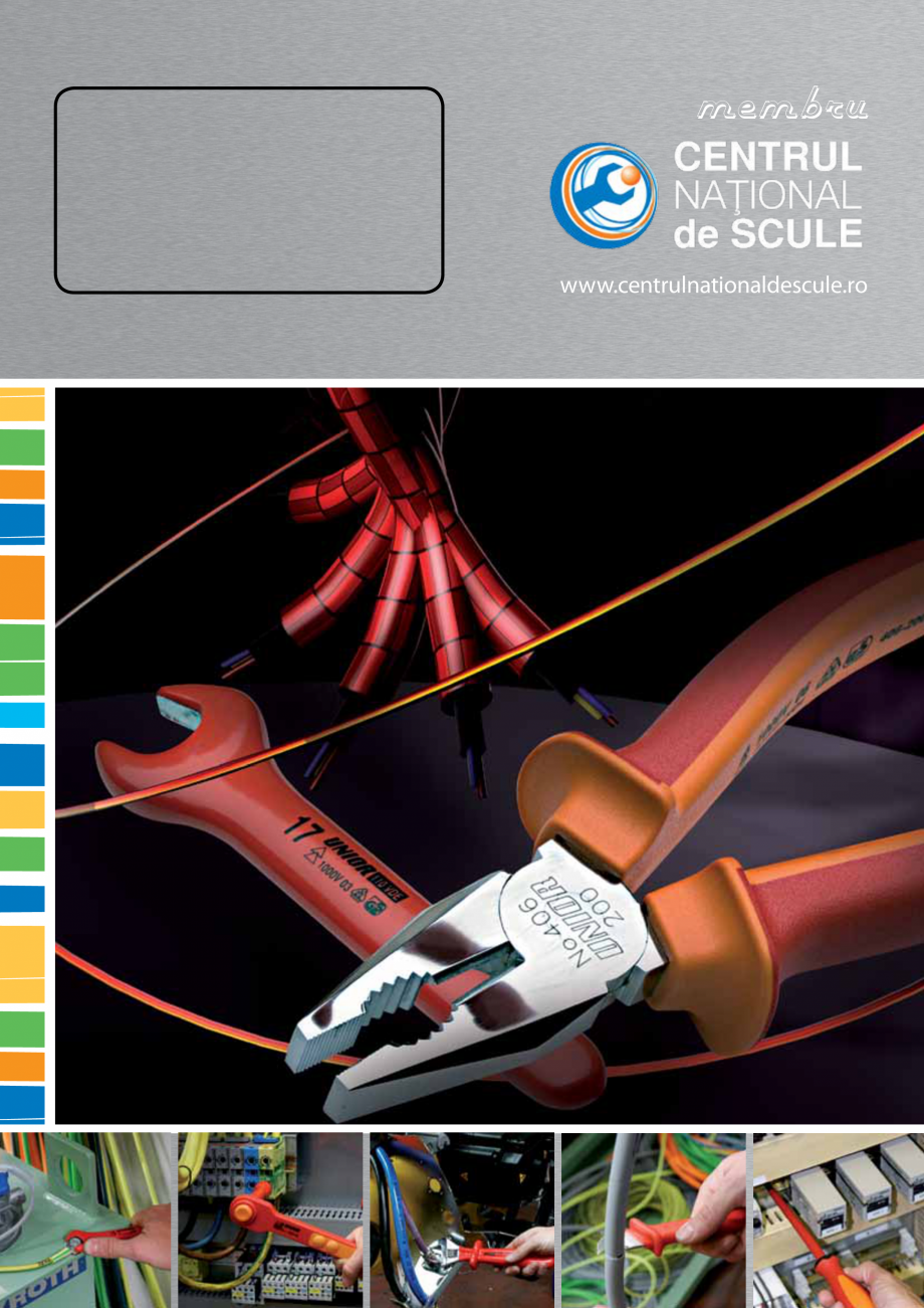 Pagina 48-Scule izolate la 1000V de la Unior Tepid  Catalog, brosura Romana DE TBI

(TX 10, 15, 20, 25, 27,...