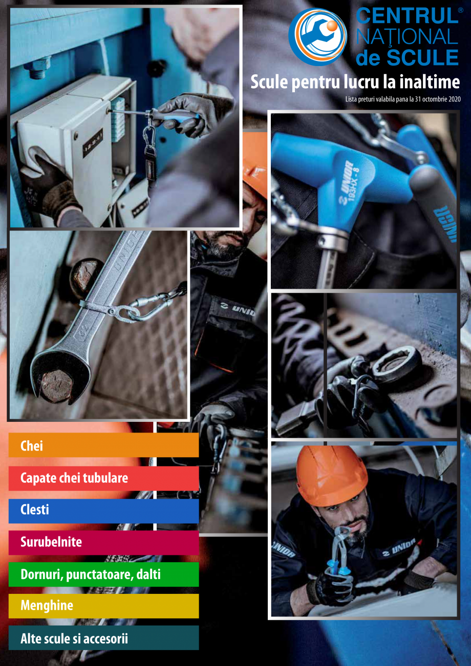 Pagina 1-Catalog CNS INDUSTRIAL 2018-2021 - Scule pentru lucru la inaltime  Catalog, brosura Romana Scule...
