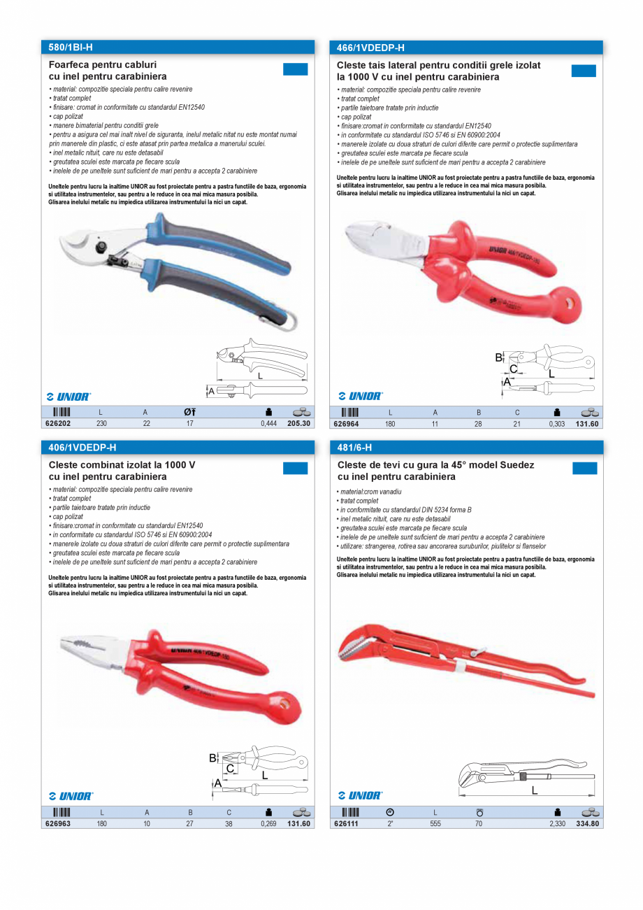 Pagina 18-Catalog CNS INDUSTRIAL 2018-2021 - Scule pentru lucru la inaltime  Catalog, brosura Romana 6.5
50.5
...