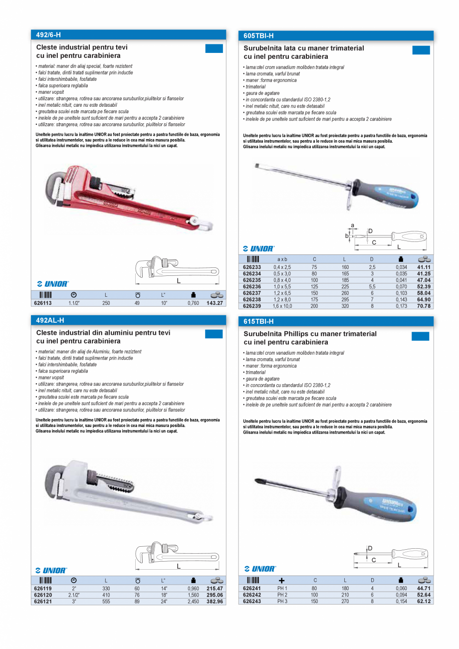 Pagina 19-Catalog CNS INDUSTRIAL 2018-2021 - Scule pentru lucru la inaltime  Catalog, brosura Romana 1
88.01...