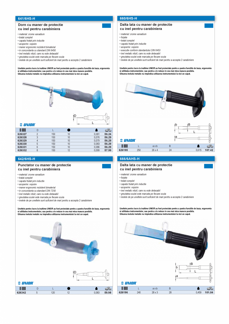 Pagina 21-Catalog CNS INDUSTRIAL 2018-2021 - Scule pentru lucru la inaltime  Catalog, brosura Romana 9.5
9.5...