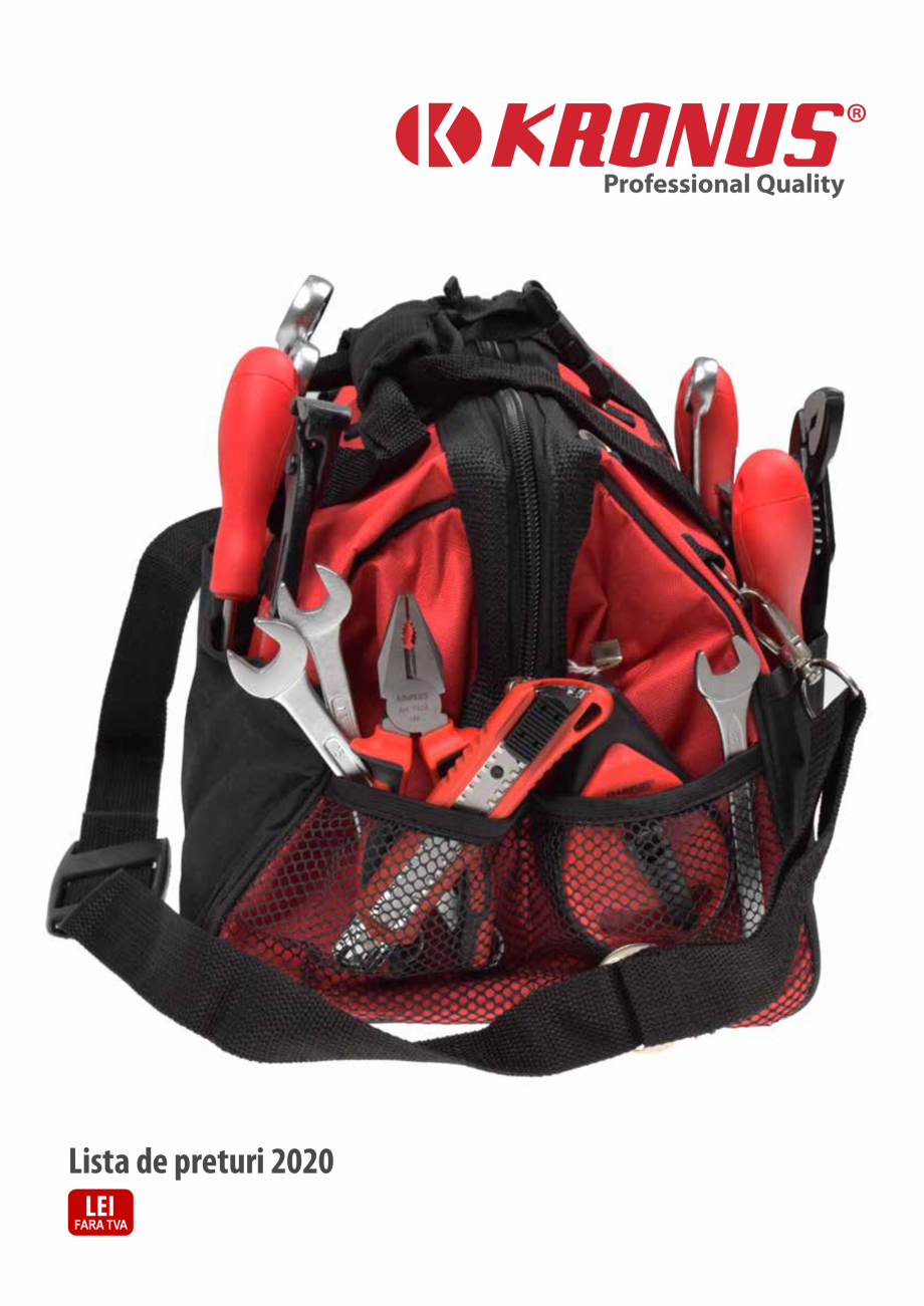 Pagina 1-KRONUS - Lista preturi scule 2020  Catalog, brosura Romana ®
Professional Quality

Lista de preturi...