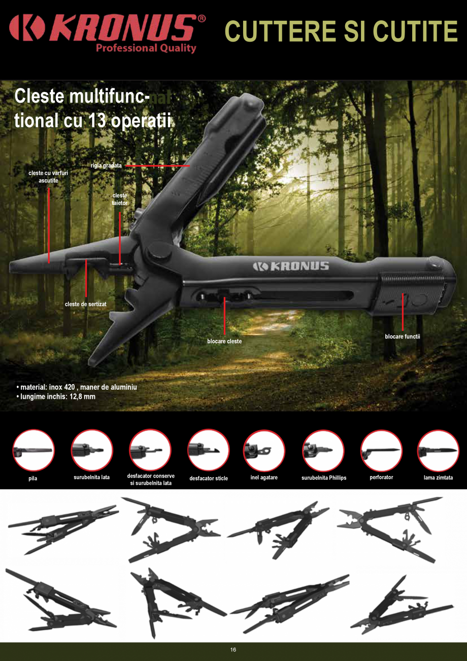Pagina 15-KRONUS - Lista preturi scule 2020  Catalog, brosura Romana Preturile sunt exprimate in lei si nu...