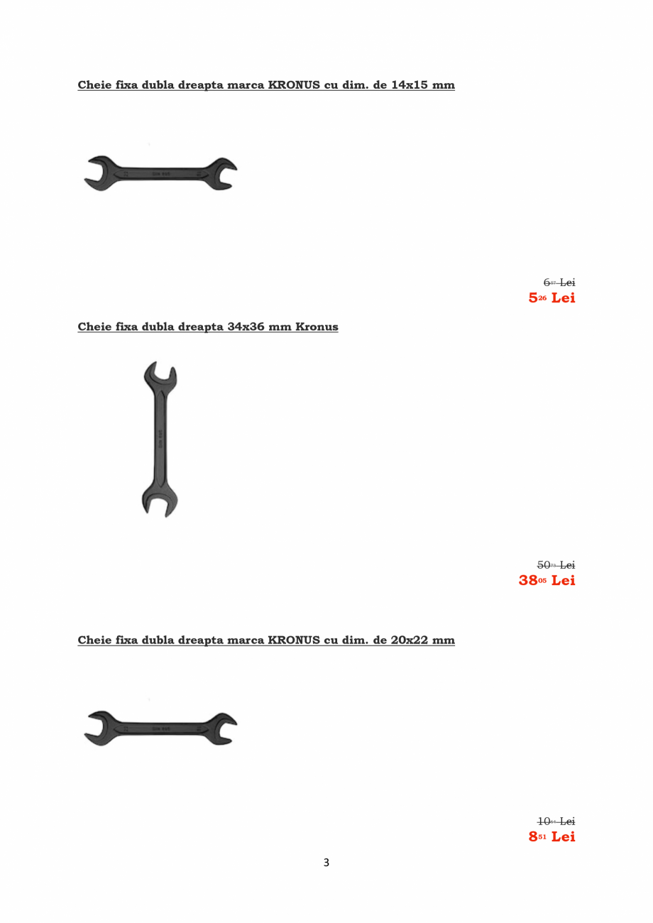 Pagina 3-PROMOTIE KRONUS TOOLS  Catalog, brosura Romana multitool, briceag si trusa de manichiura marca...