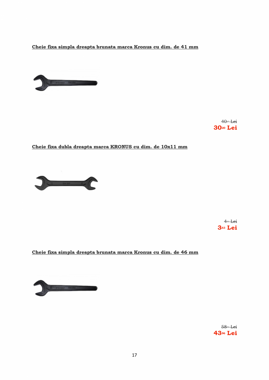 Pagina 17-PROMOTIE KRONUS TOOLS  Catalog, brosura Romana 