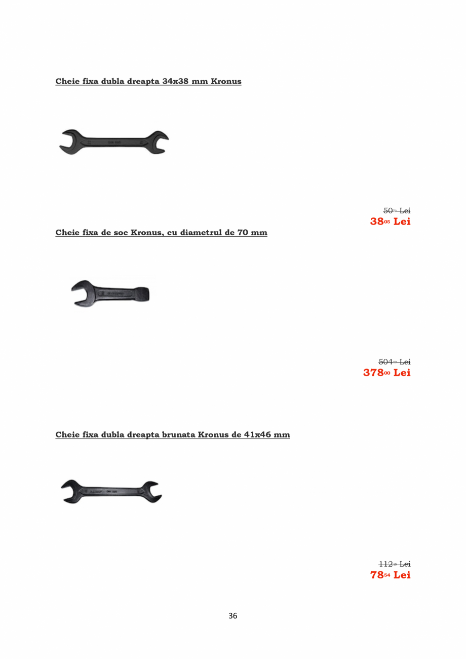 Pagina 36-PROMOTIE KRONUS TOOLS  Catalog, brosura Romana 