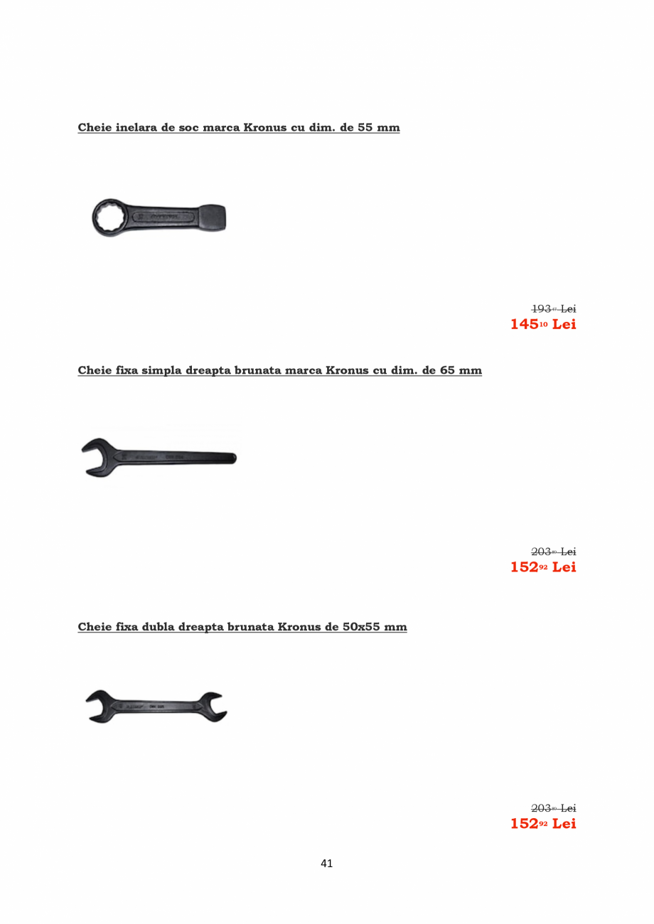 Pagina 41-PROMOTIE KRONUS TOOLS  Catalog, brosura Romana 