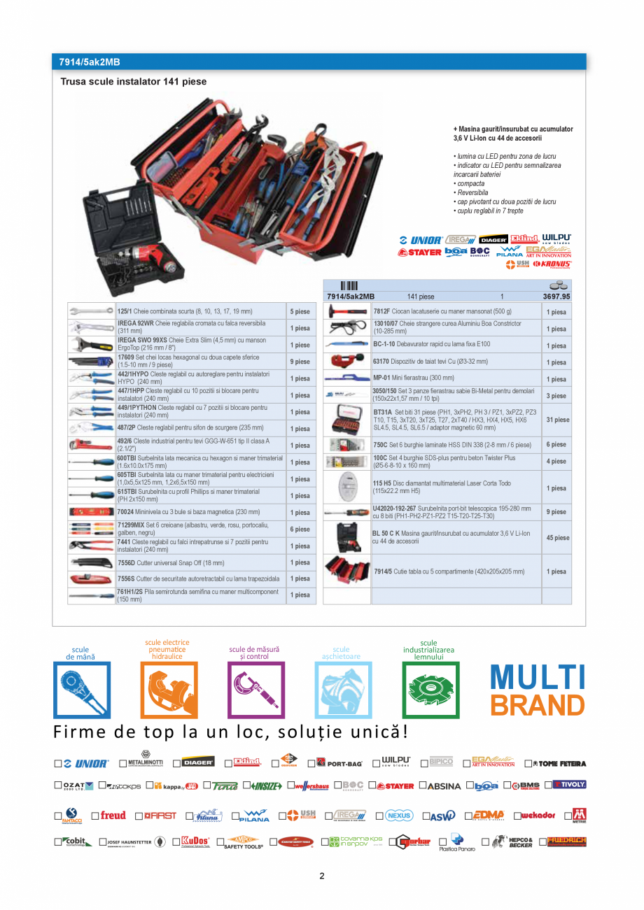 Pagina 2-CATALOG-UNIOR-TEPID-INDUSTRIAL-2025_rev5  Catalog, brosura Romana e industrial pentru tevi GGG-W-651...