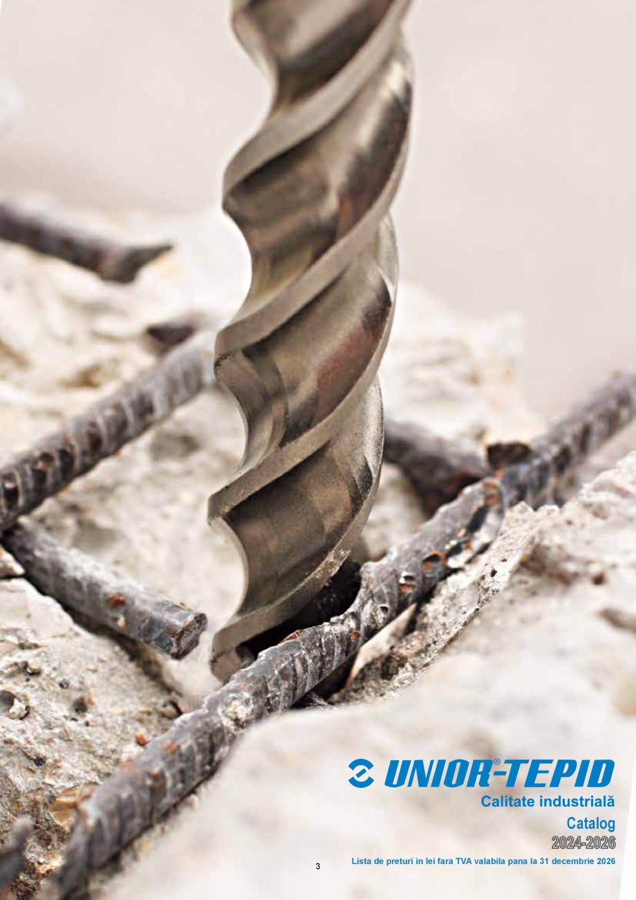 Pagina 3-CATALOG-UNIOR-TEPID-INDUSTRIAL-2025_rev5  Catalog, brosura Romana  31 piese (PH1, 3xPH2, PH 3 / PZ1,...