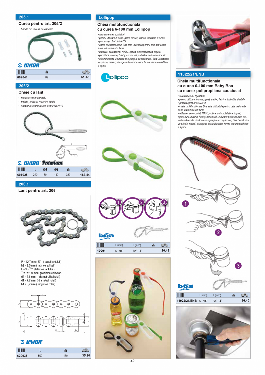 Pagina 42-CATALOG-UNIOR-TEPID-INDUSTRIAL-2025_rev5  Catalog, brosura Romana ubului si a varfurilor acestuia...