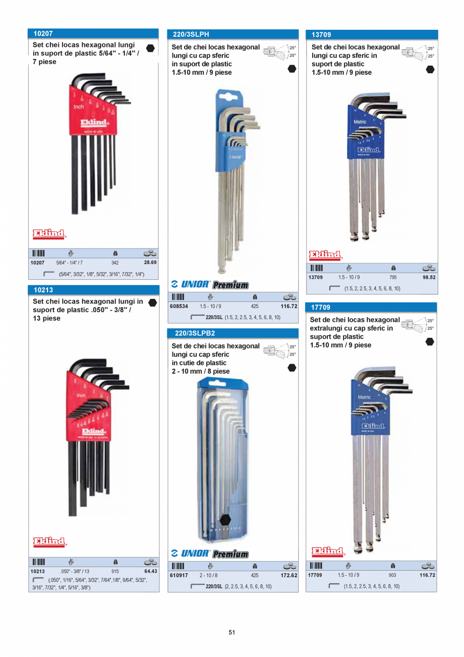 Pagina 51 - CATALOG-UNIOR-TEPID-INDUSTRIAL-2025_rev5  Catalog, brosura Romana Chei fixe simple...