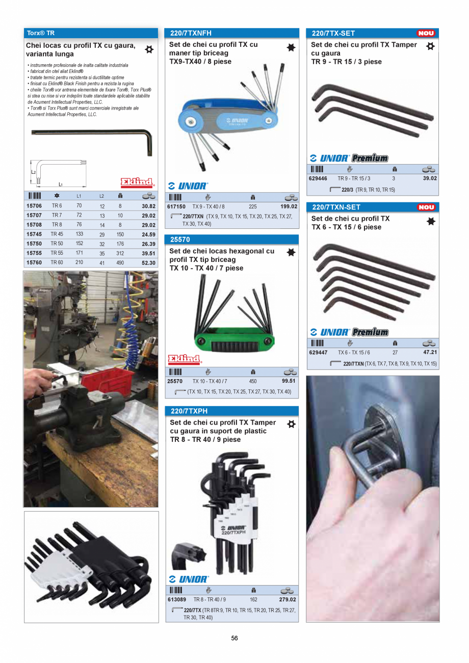 Pagina 56-CATALOG-UNIOR-TEPID-INDUSTRIAL-2025_rev5  Catalog, brosura Romana mata cu falci la 15º

material:...