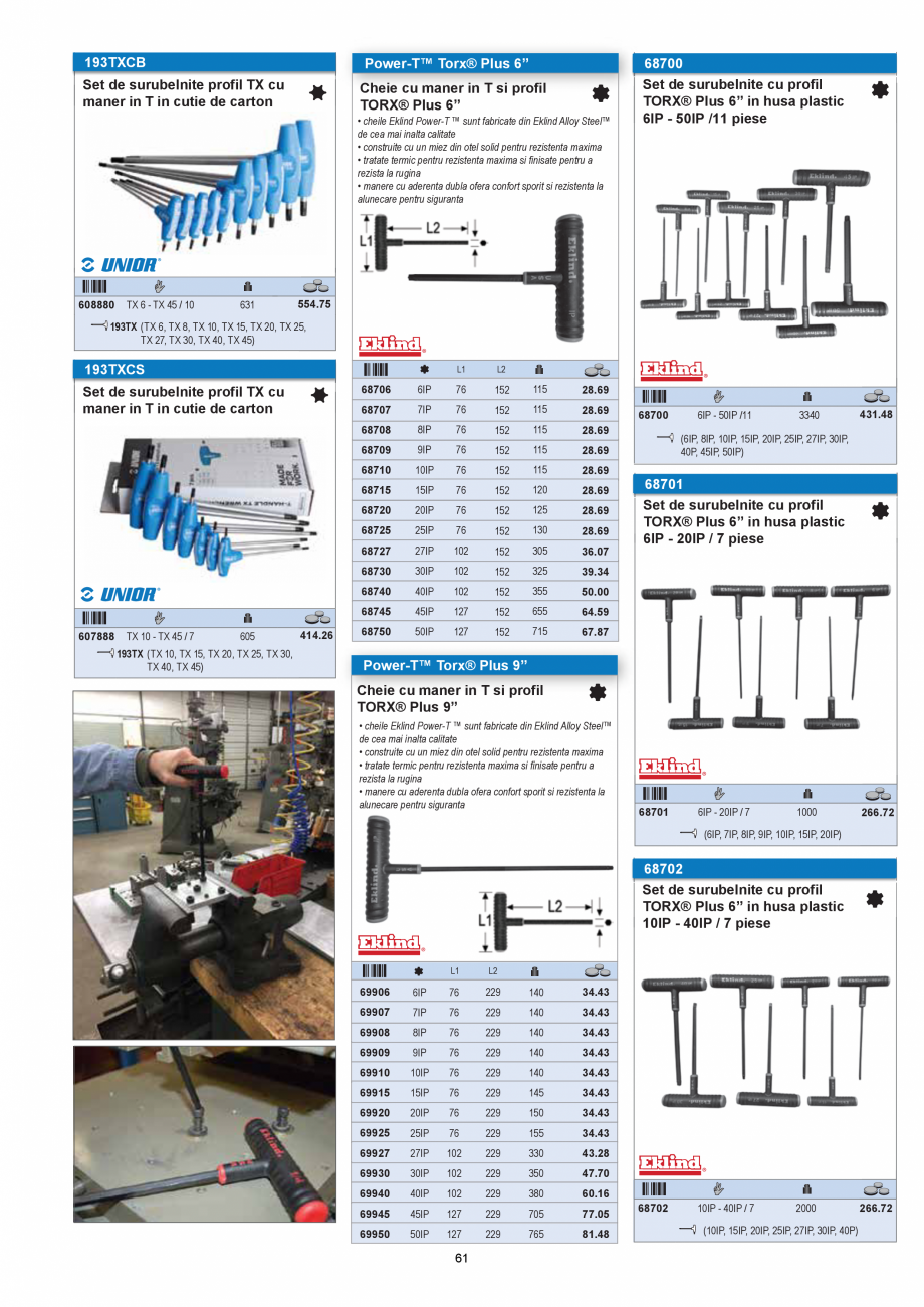 Pagina 61 - CATALOG-UNIOR-TEPID-INDUSTRIAL-2025_rev5  Catalog, brosura Romana 003 211 76 14 6.9 10...