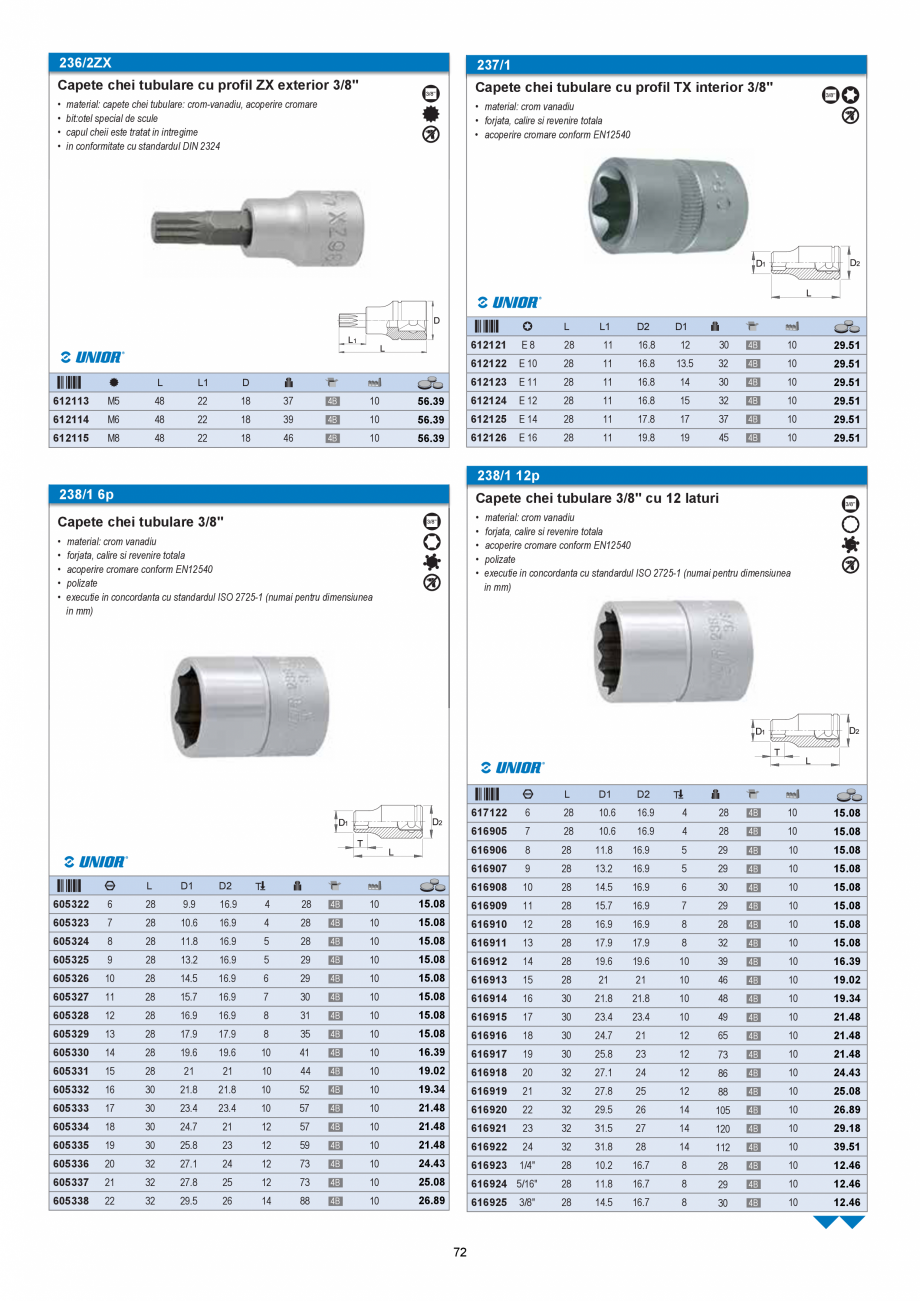 Pagina 72-CATALOG-UNIOR-TEPID-INDUSTRIAL-2025_rev5  Catalog, brosura Romana ntru pasionatii de bricolaj.
•...
