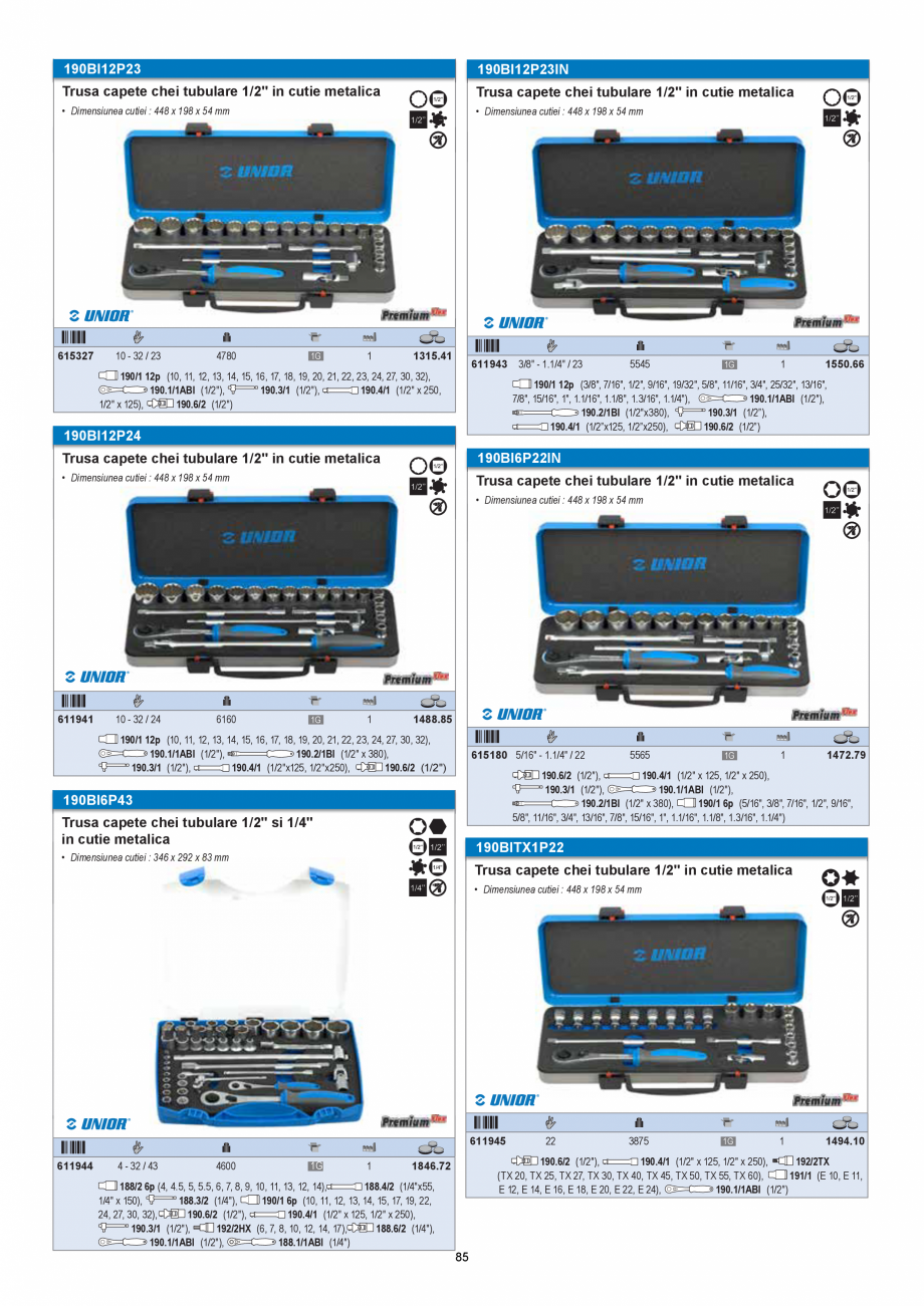 Pagina 85 - CATALOG-UNIOR-TEPID-INDUSTRIAL-2025_rev5  Catalog, brosura Romana  x 13, 14 x 15,
16 x...
