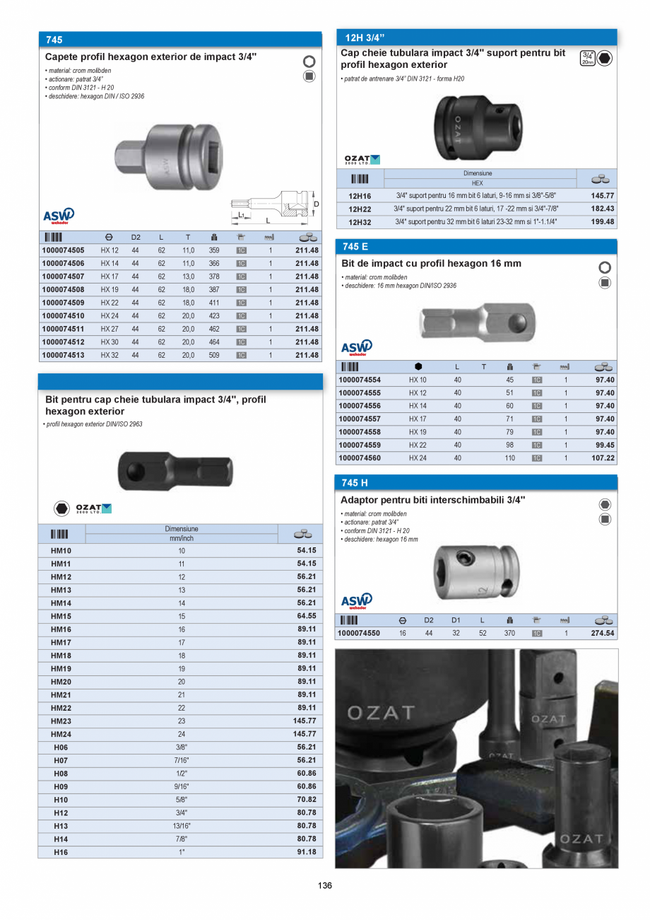 Pagina 136 - CATALOG-UNIOR-TEPID-INDUSTRIAL-2025_rev5  Catalog, brosura Romana 4”, 3/32”,...