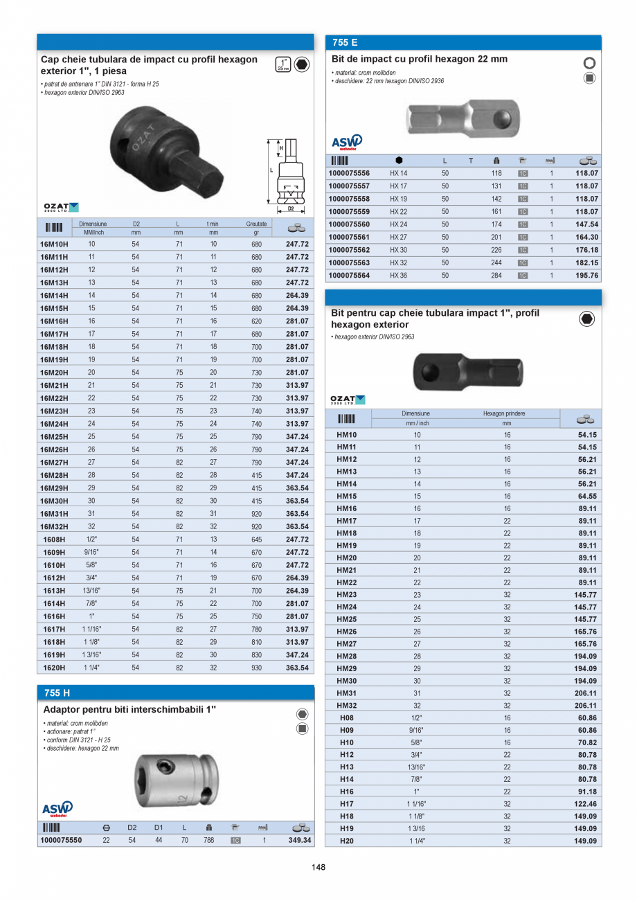 Pagina 148 - CATALOG-UNIOR-TEPID-INDUSTRIAL-2025_rev5  Catalog, brosura Romana ele de fixare Torx®,...