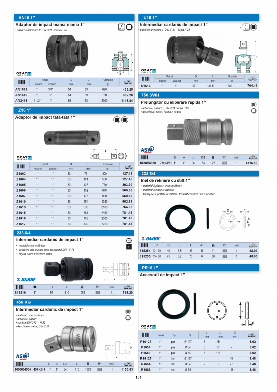 Pagina 151 - CATALOG-UNIOR-TEPID-INDUSTRIAL-2025_rev5  Catalog, brosura Romana trate ale
Acument...