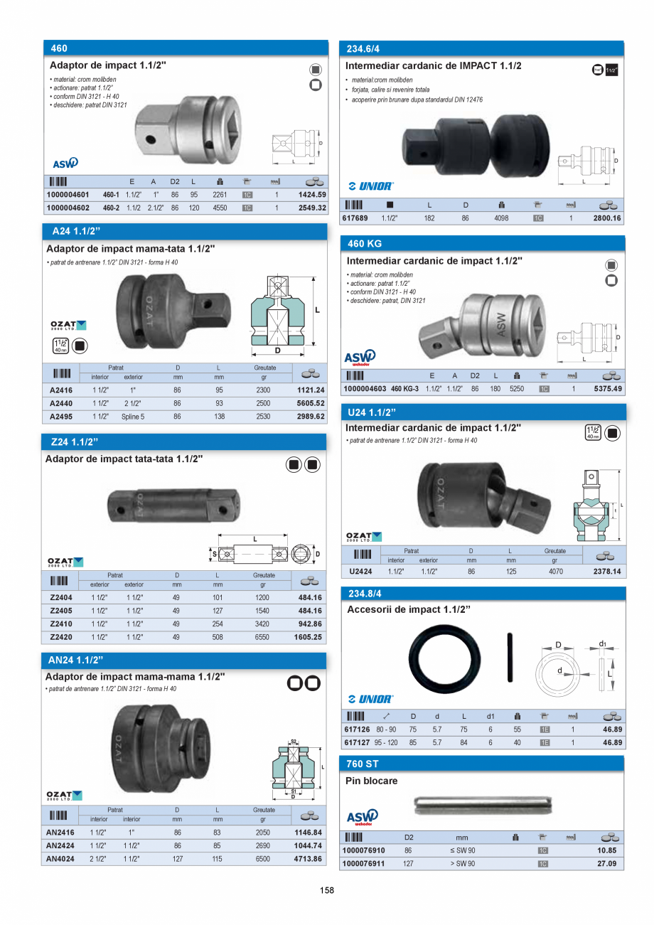 Pagina 158 - CATALOG-UNIOR-TEPID-INDUSTRIAL-2025_rev5  Catalog, brosura Romana lus de confort,...