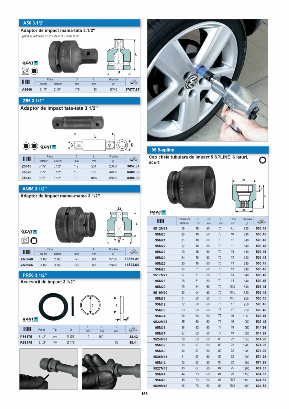 Pagina 165-CATALOG-UNIOR-TEPID-INDUSTRIAL-2025_rev5  Catalog, brosura Romana 
maner in T in cutie de carton
...