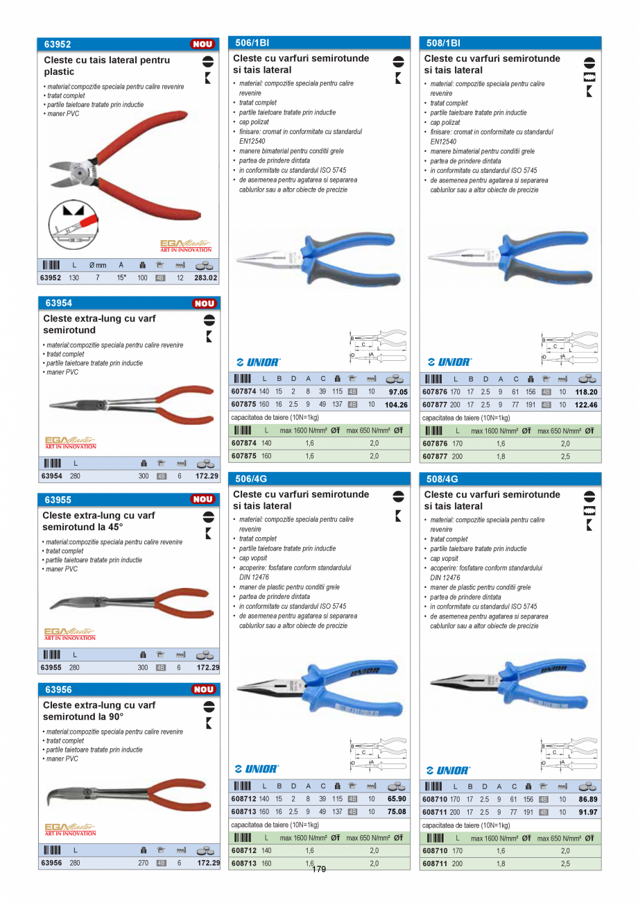 Pagina 179 - CATALOG-UNIOR-TEPID-INDUSTRIAL-2025_rev5  Catalog, brosura Romana ecuritate
capul...