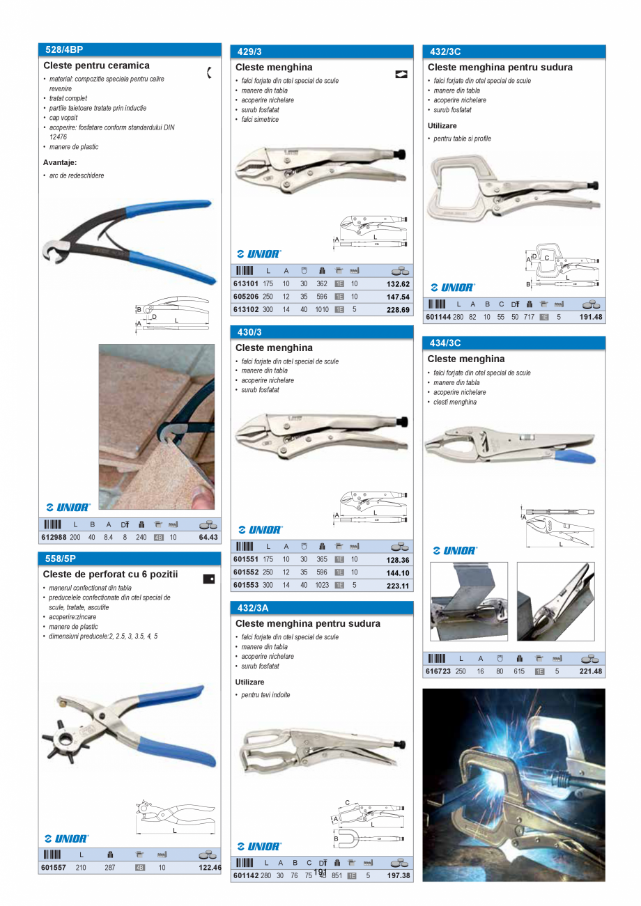 Pagina 191 - CATALOG-UNIOR-TEPID-INDUSTRIAL-2025_rev5  Catalog, brosura Romana 9

616917

19

30

25...
