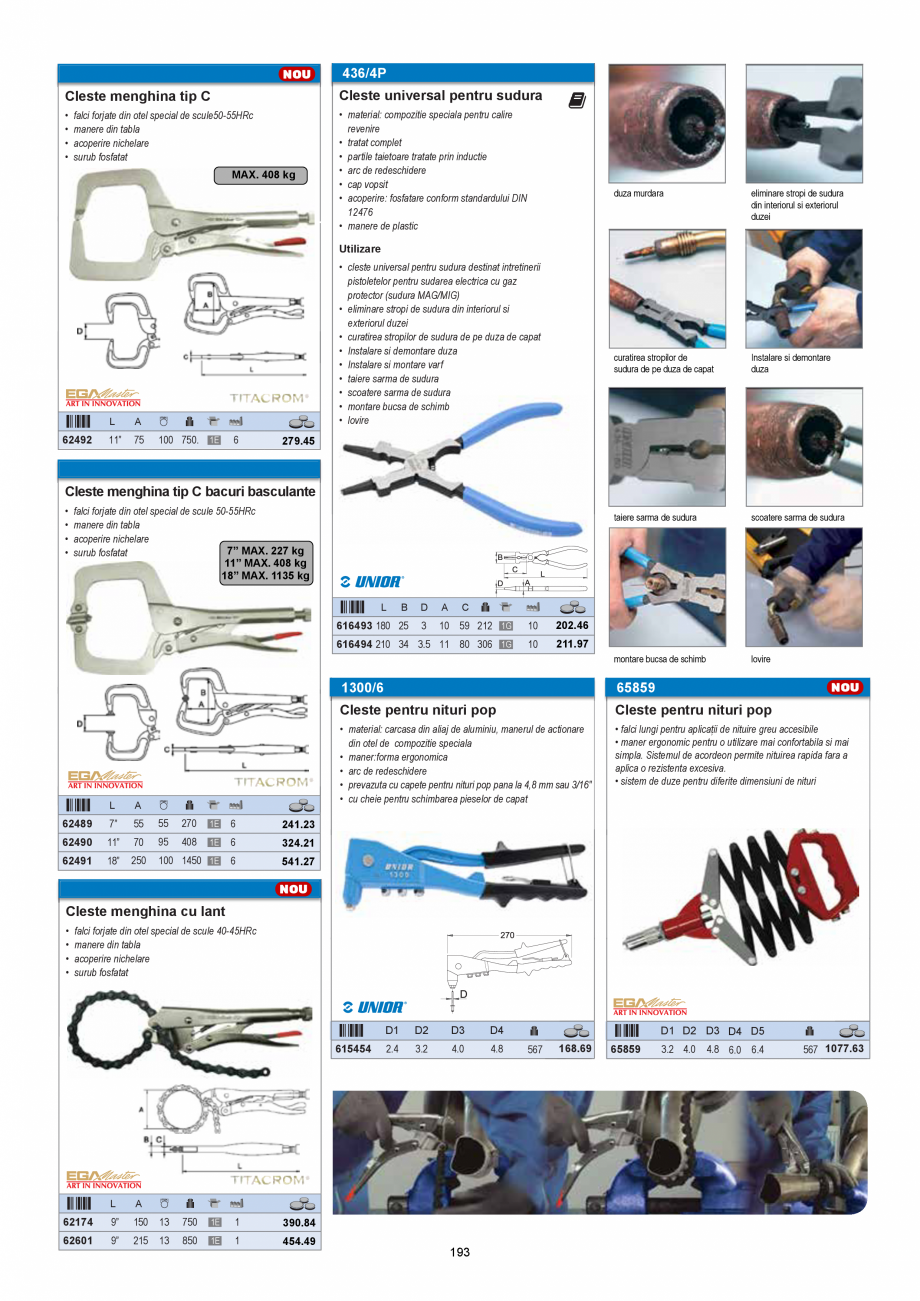 Pagina 193 - CATALOG-UNIOR-TEPID-INDUSTRIAL-2025_rev5  Catalog, brosura Romana 

material: crom...