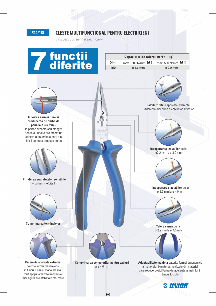 Pagina 195-CATALOG-UNIOR-TEPID-INDUSTRIAL-2025_rev5  Catalog, brosura Romana 
acoperire cromare conform EN12540...