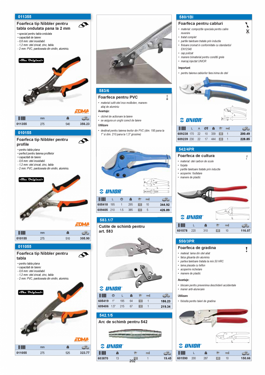 Pagina 202 - CATALOG-UNIOR-TEPID-INDUSTRIAL-2025_rev5  Catalog, brosura Romana .02

603822

20

28.1...