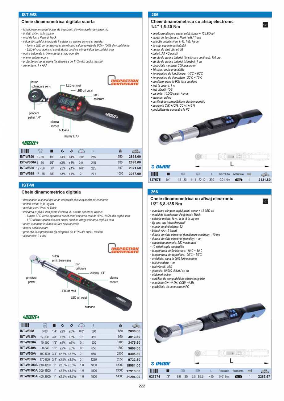 Pagina 222-CATALOG-UNIOR-TEPID-INDUSTRIAL-2025_rev5  Catalog, brosura Romana 
612162

10 - 32 / 28

5285

1G

1...