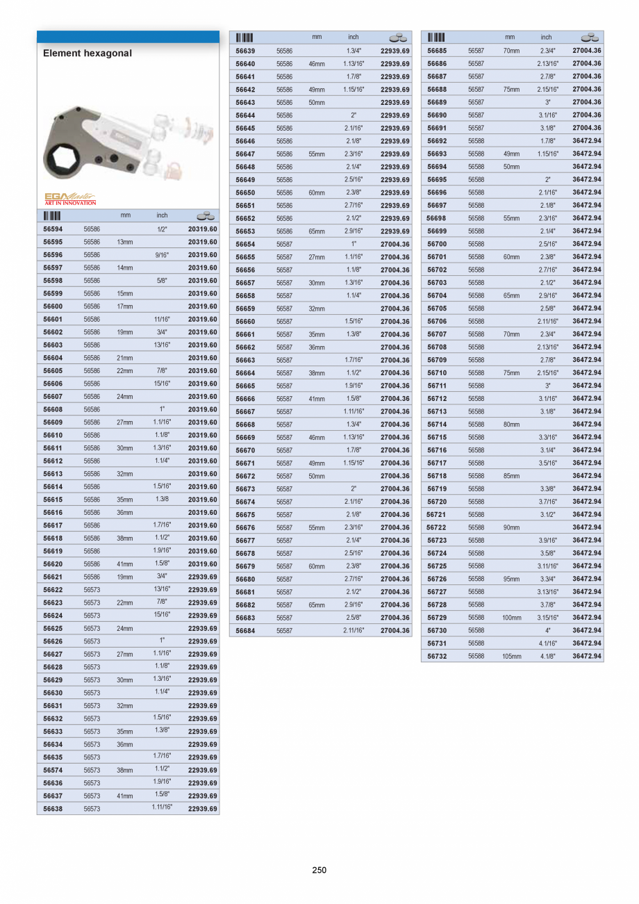 Pagina 250-CATALOG-UNIOR-TEPID-INDUSTRIAL-2025_rev5  Catalog, brosura Romana 8

Adaptor E 6.3 - patrat 3/8″ x...