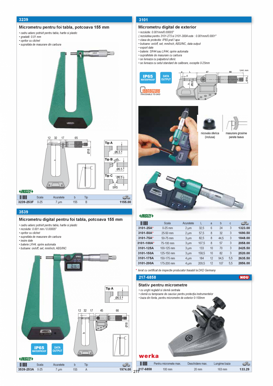 Pagina 277 - CATALOG-UNIOR-TEPID-INDUSTRIAL-2025_rev5  Catalog, brosura Romana  3/8”

1/4”

32

...