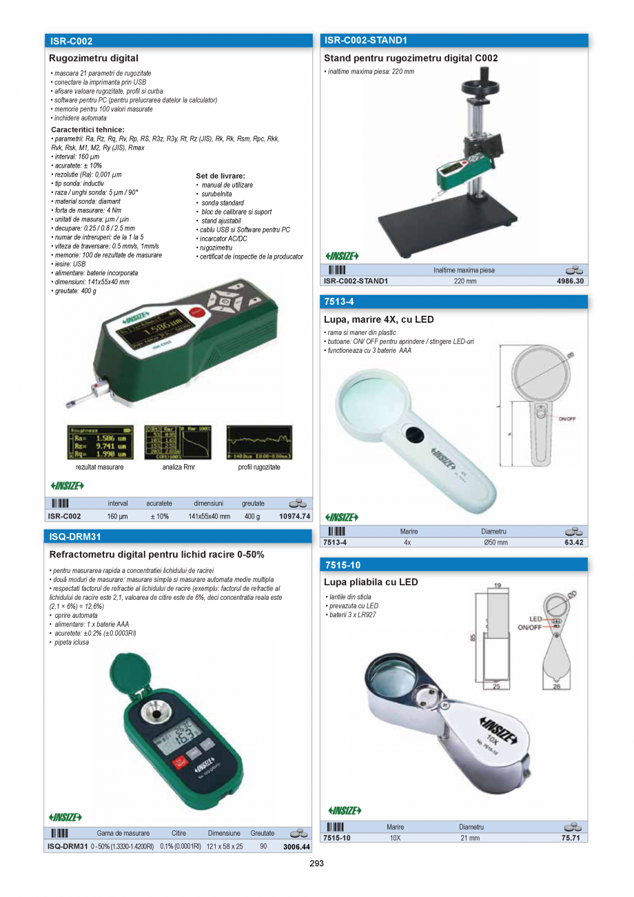 Pagina 293 - CATALOG-UNIOR-TEPID-INDUSTRIAL-2025_rev5  Catalog, brosura Romana re: patrat 1/2”
•...