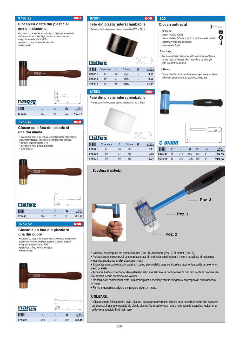 Pagina 306 - CATALOG-UNIOR-TEPID-INDUSTRIAL-2025_rev5  Catalog, brosura Romana imensiunea cutiei :...