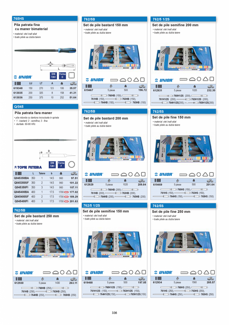 Pagina 336-CATALOG-UNIOR-TEPID-INDUSTRIAL-2025_rev5  Catalog, brosura Romana gon
exterior de impact 1/2”

10 ...