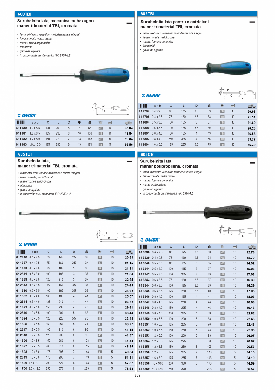 Pagina 359-CATALOG-UNIOR-TEPID-INDUSTRIAL-2025_rev5  Catalog, brosura Romana UB12M26

26

41

44

90

13

750

...