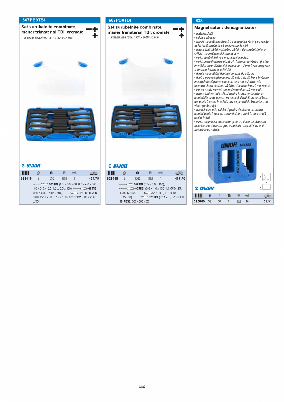 Pagina 365 - CATALOG-UNIOR-TEPID-INDUSTRIAL-2025_rev5  Catalog, brosura Romana ra de impact 3/4