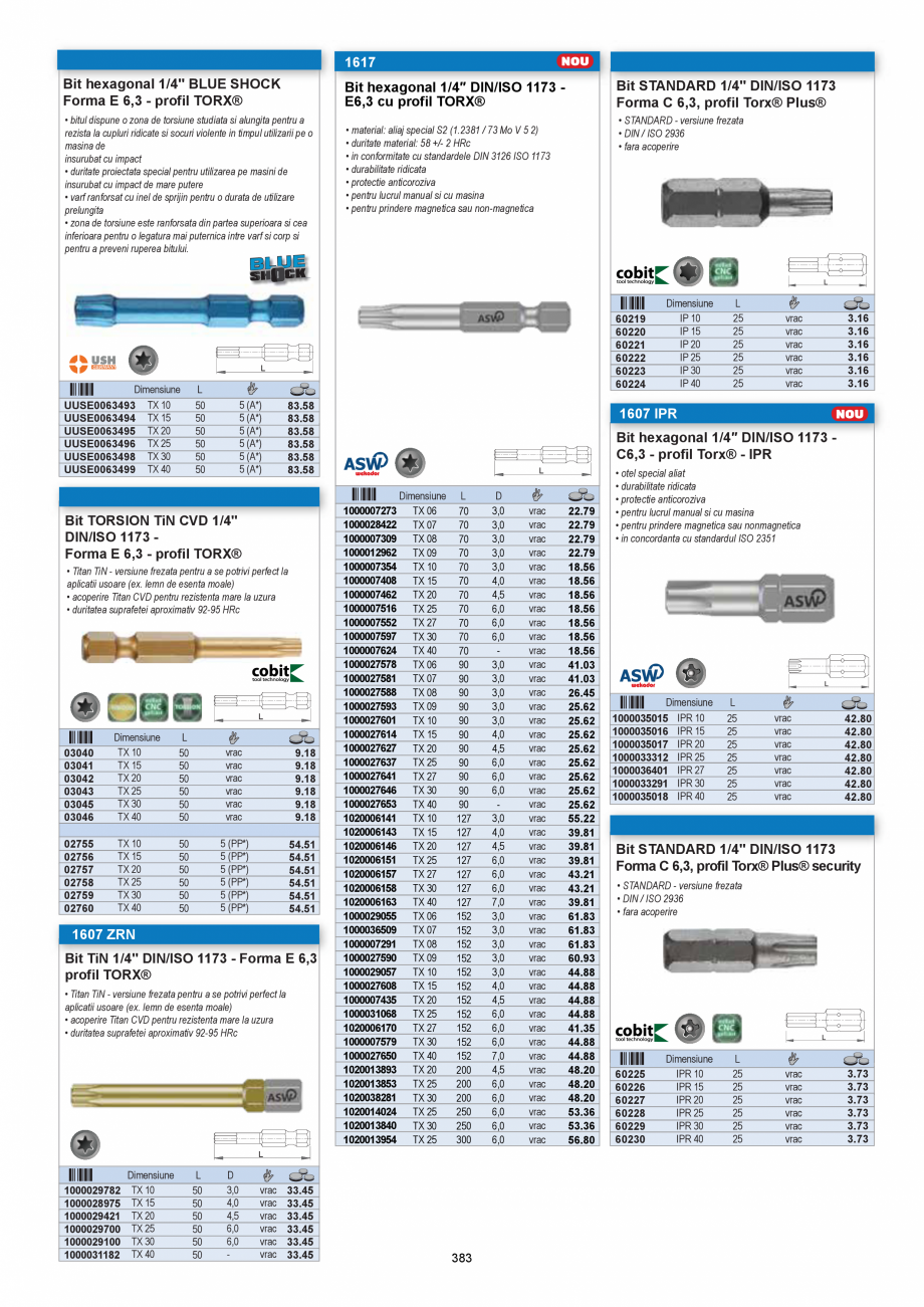 Pagina 383 - CATALOG-UNIOR-TEPID-INDUSTRIAL-2025_rev5  Catalog, brosura Romana /4L6p (24, 27, 30, 32...
