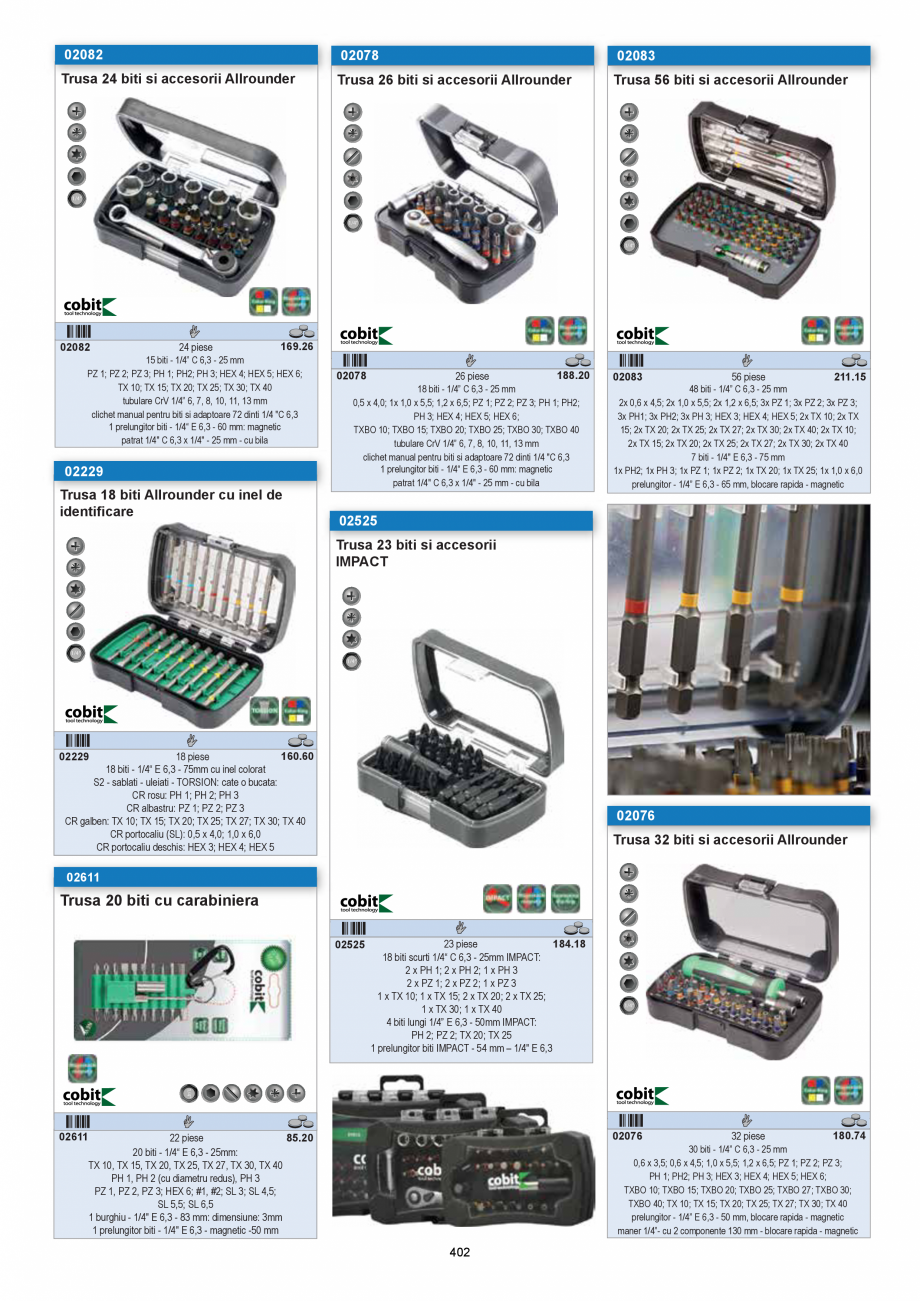 Pagina 402-CATALOG-UNIOR-TEPID-INDUSTRIAL-2025_rev5  Catalog, brosura Romana 
• patrat de antrenare 1” DIN ...