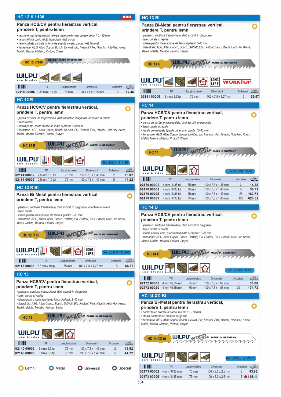 Pagina 534-CATALOG-UNIOR-TEPID-INDUSTRIAL-2025_rev5  Catalog, brosura Romana material: compozitie speciala...