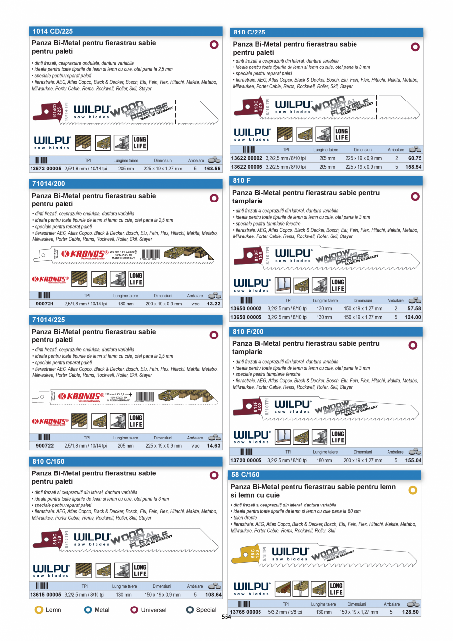 Pagina 554-CATALOG-UNIOR-TEPID-INDUSTRIAL-2025_rev5  Catalog, brosura Romana nta, varfuri
drepte

Cleste inel...