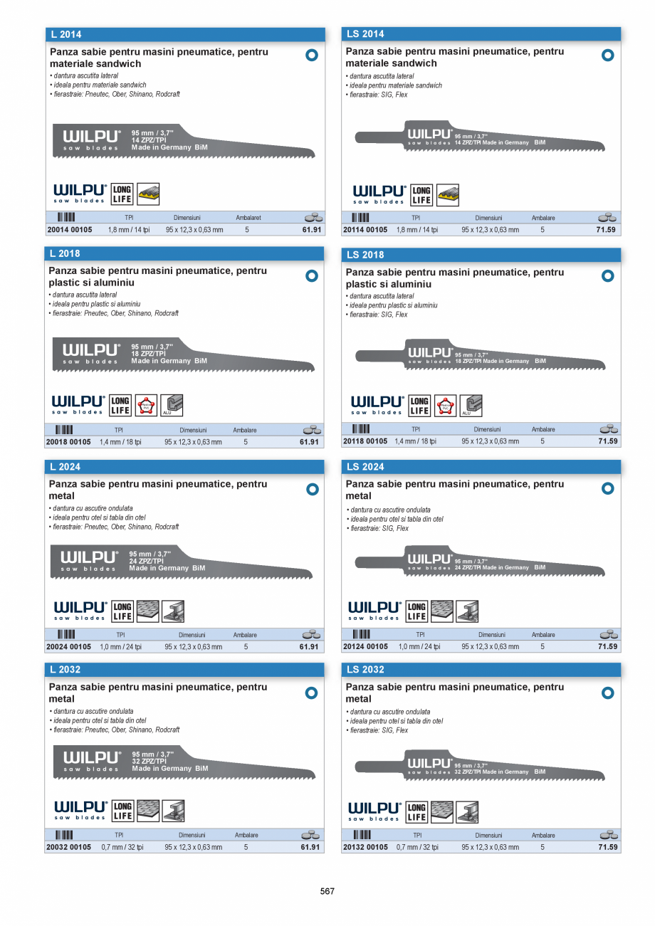 Pagina 567 - CATALOG-UNIOR-TEPID-INDUSTRIAL-2025_rev5  Catalog, brosura Romana tel special de scule ...