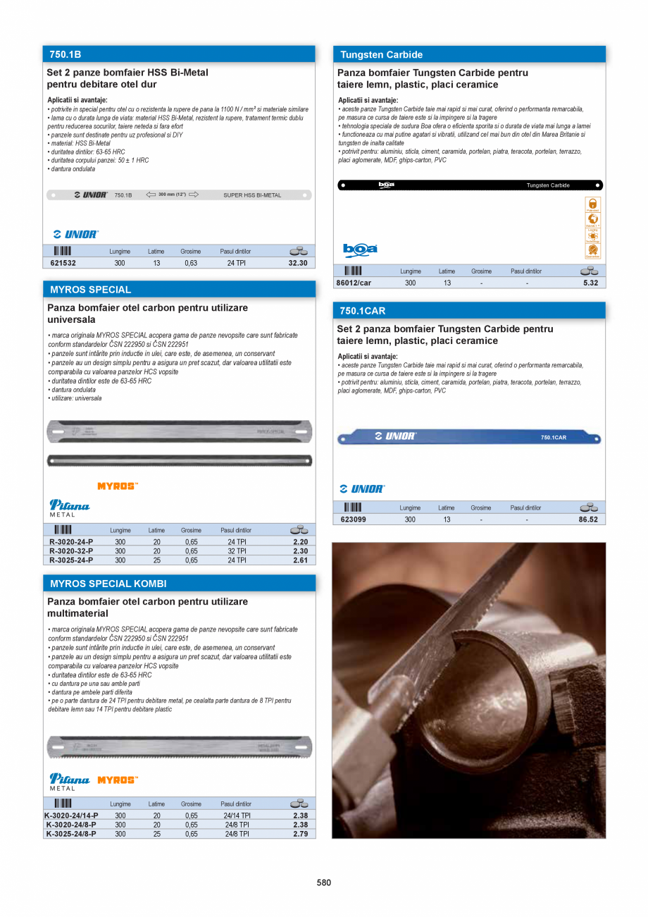 Pagina 580 - CATALOG-UNIOR-TEPID-INDUSTRIAL-2025_rev5  Catalog, brosura Romana noxidabil.
- 1 mm :...