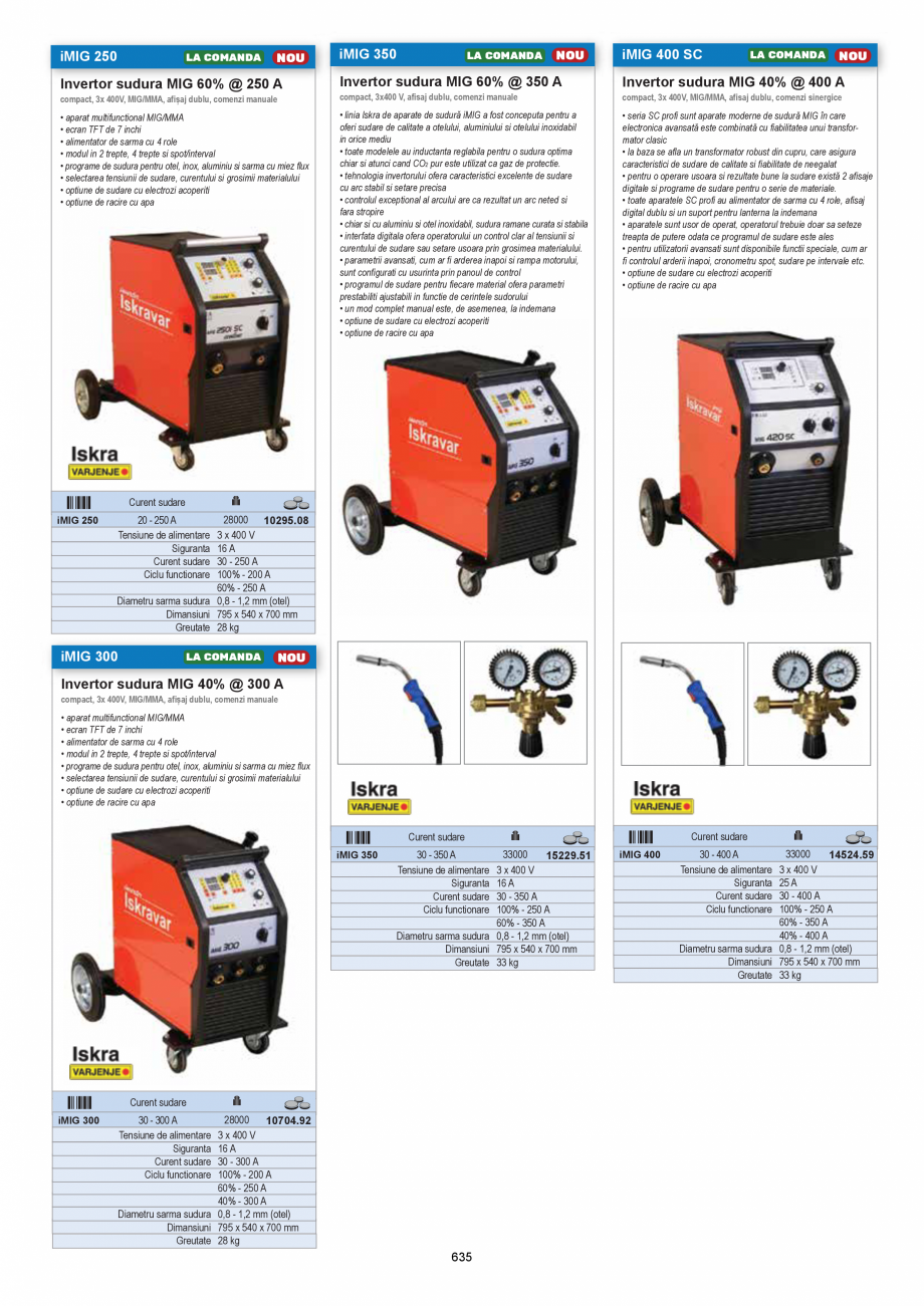 Pagina 635-CATALOG-UNIOR-TEPID-INDUSTRIAL-2025_rev5  Catalog, brosura Romana e reglare/șurub de fixare pentru ...