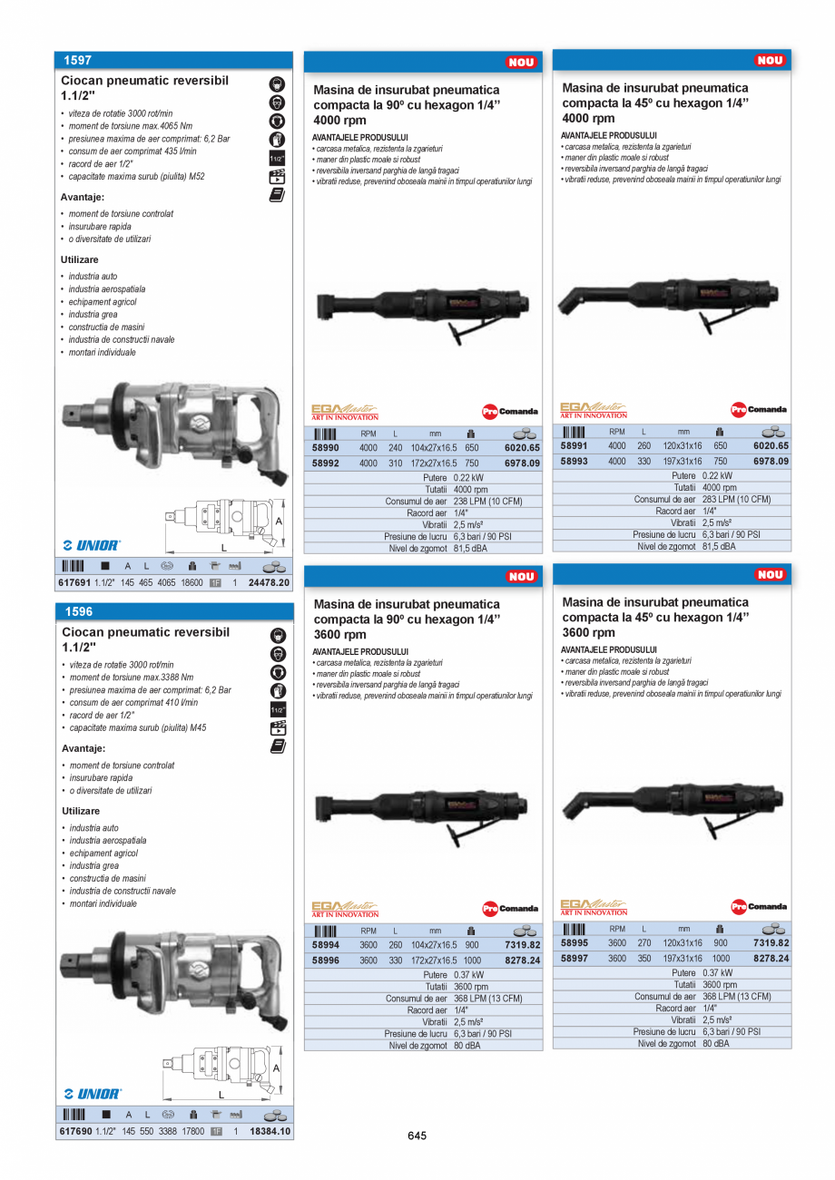 Pagina 645 - CATALOG-UNIOR-TEPID-INDUSTRIAL-2025_rev5  Catalog, brosura Romana l fără oboseală...