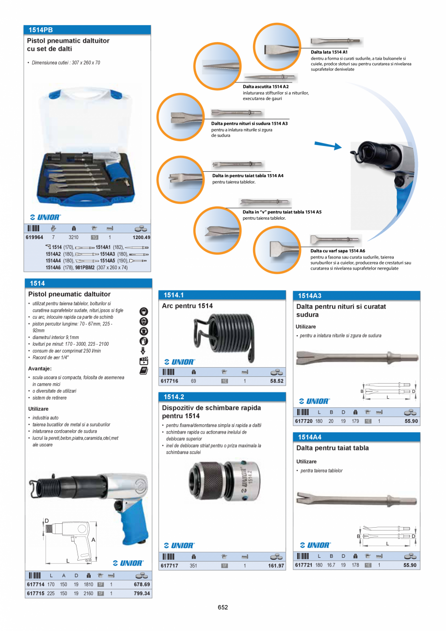 Pagina 652-CATALOG-UNIOR-TEPID-INDUSTRIAL-2025_rev5  Catalog, brosura Romana ele superioare si inferioare de...